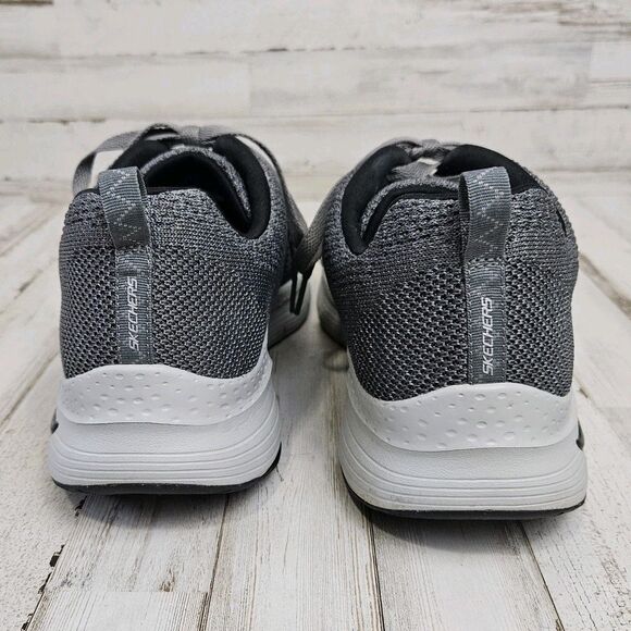 SKECHERS Arch Fit Paradyme 232041 Gray Running Shoes Sneakers MENS Size 11 - Picture 4 of 7